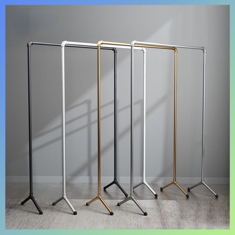 Clothes Rack Iron Clothing Store Display Floor Type Shelf Display Rack