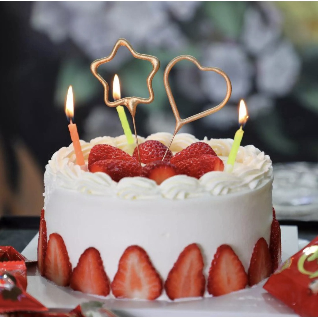 [SG Seller] Gold Sparkler Number Candle for Birthday Party Wedding