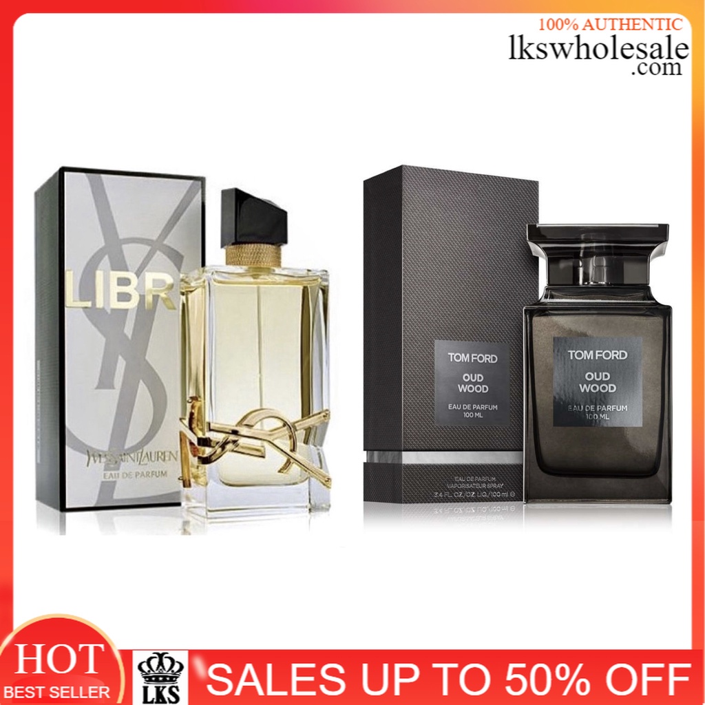 Couple Set Libre Eau De Parfum 90ML & TomFord Oud Wood EDP 100ML