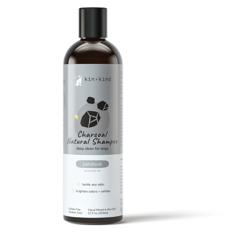 Kin+Kind Charcoal Deep Clean Shampoo for Dogs (Patchouli) Shopee