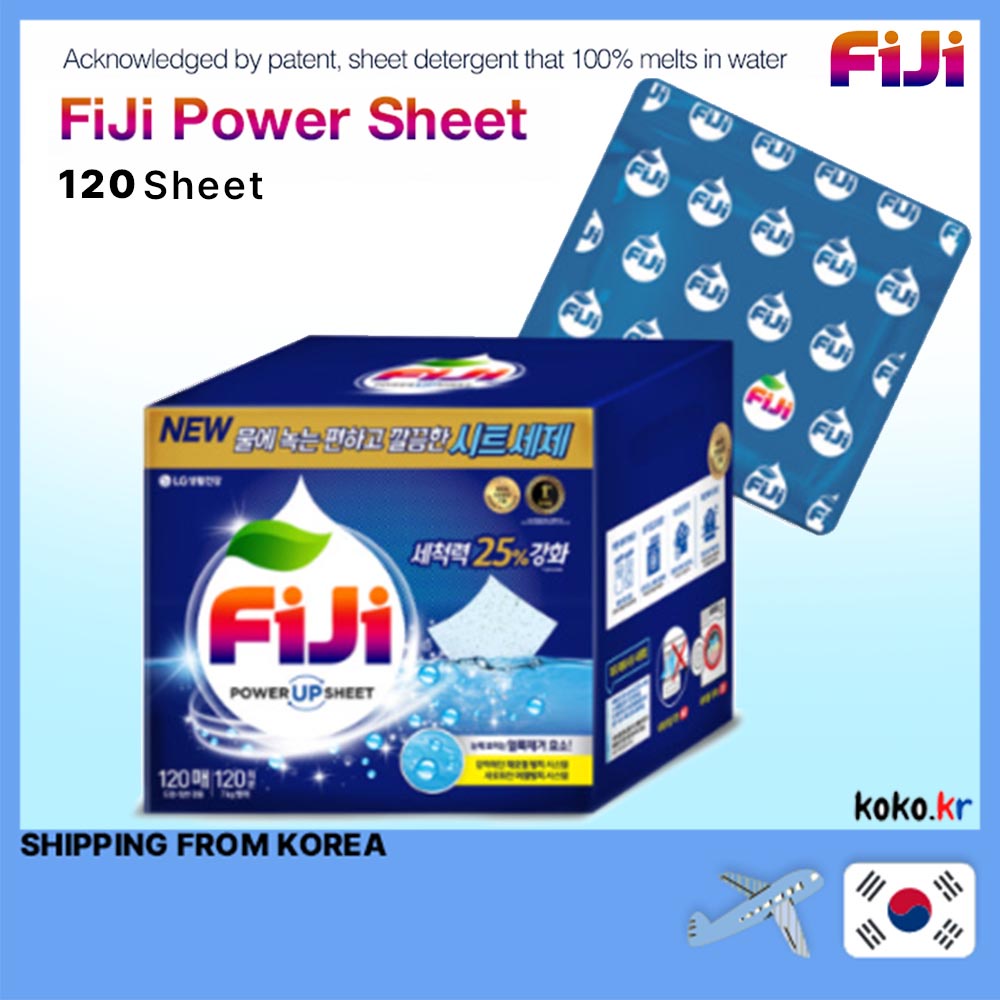 FiJi Power sheet LG Household & Health Care korea Washing paper for