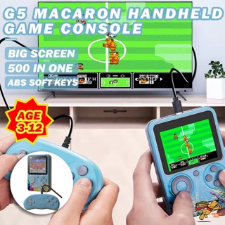 🌈 Local Ship🌈Arcade 500 Games G5 Retro Handheld Game Console Portable Console Handheld Game Box Kids Toys