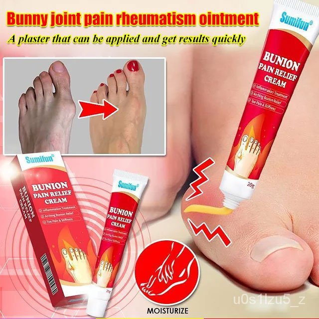 Foot Bunion Cream Foot Pain Relief Toe Arthritis Knee Ointment Reduce
