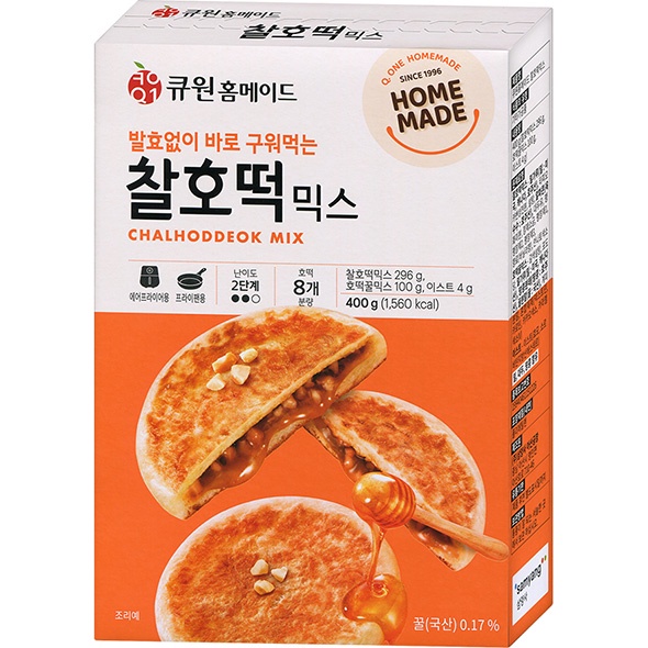 Q1 Homemade Korean Sweet Rice Pancakes Hotteok Mix 400g Shopee Singapore