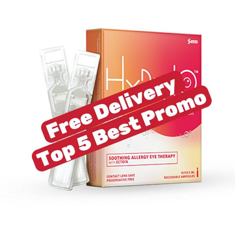 Hydrelo Allergy Lubricant Eye Drop (10 x 0.5ml) Shopee Singapore