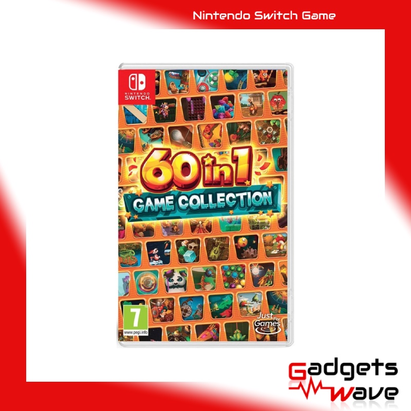 Nintendo Switch 60 in 1 Game Collection - English Gameplay
