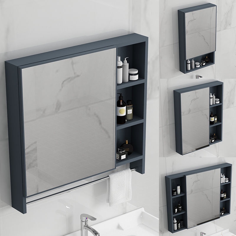 YOULITE WallMounted Mirror With Shelf Bathroom Storage