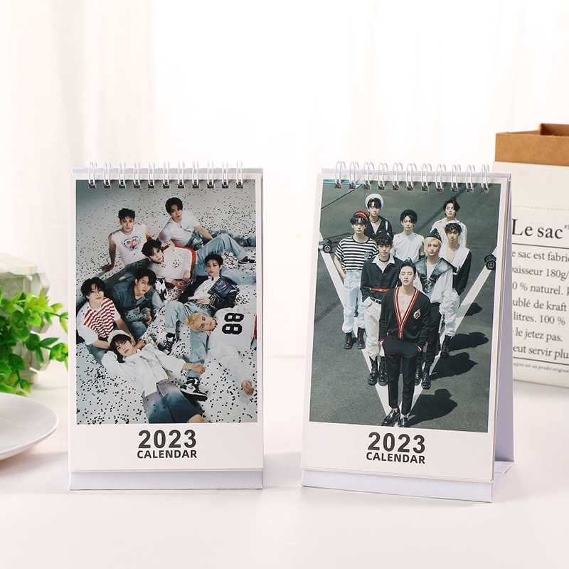 Stray Kids 2023 Year Desk Calendar Timetable Gift Stationery | Shopee ...