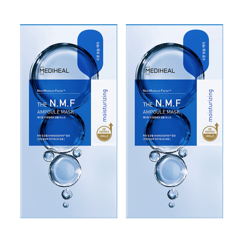 MEDIHEAL The Nmf Ampoule Mask 30 Sheets Shopee Singapore