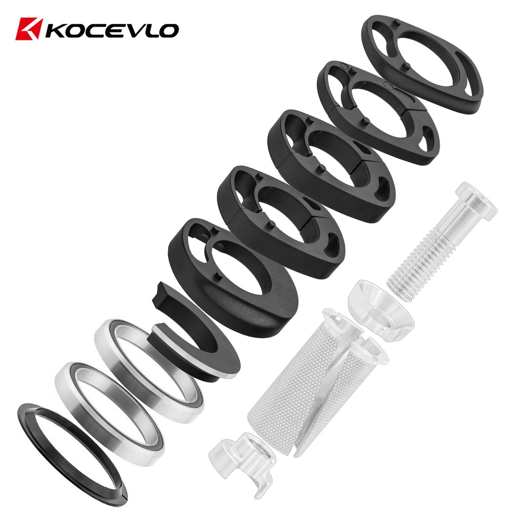 Kocevlo Internal Cable Routing Bicycle Bearing Headset 52MM Spacer MTB