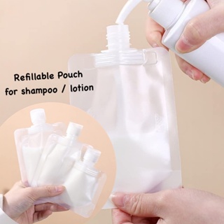 Disposable Shampoo Container Pack for Travel Friendly Size