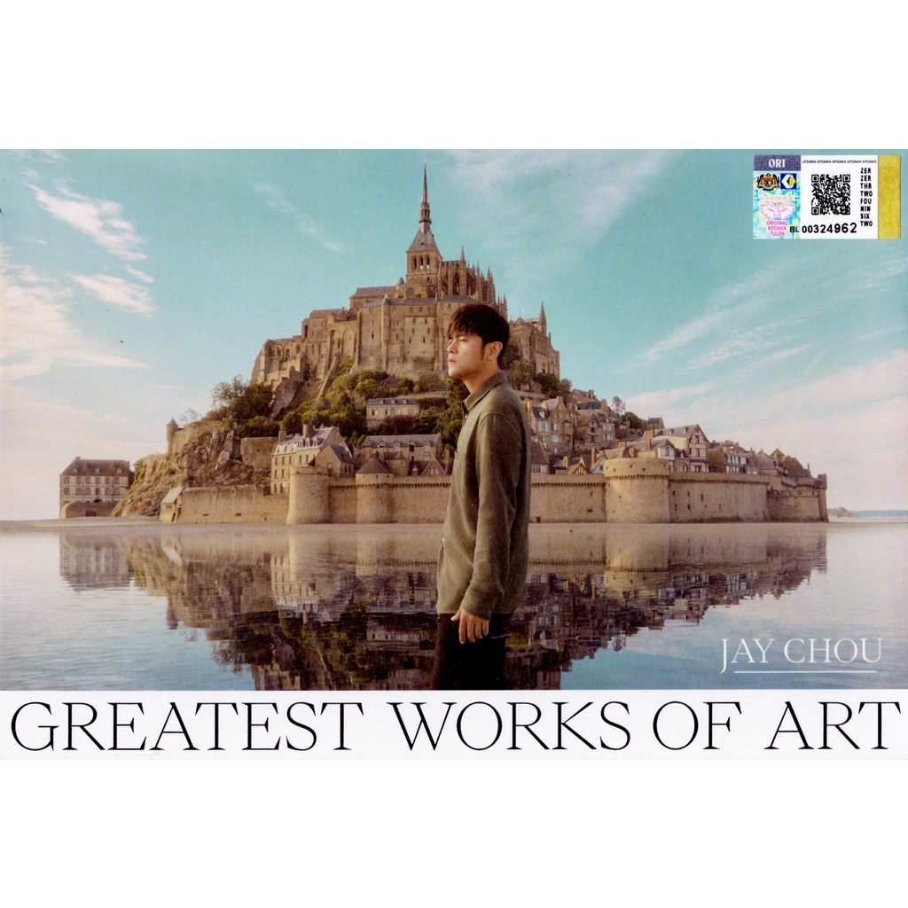 JAY CHOU GREATEST WORKS OF ART The Work 2022 LATEST CD ALBUM Shopee