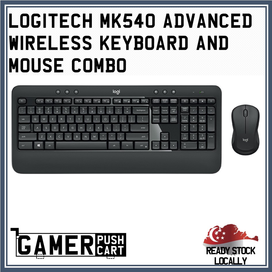 Logitech MK540 Advanced Wireless Keyboard AND Mouse Combo Shopee