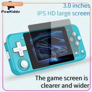 POWKIDDY Q90 3-Inch IPS Screen Handheld Console Dual Open System Game Console 16 Simulators Retro PS1 Kids Gift 3D New Games beautysecret