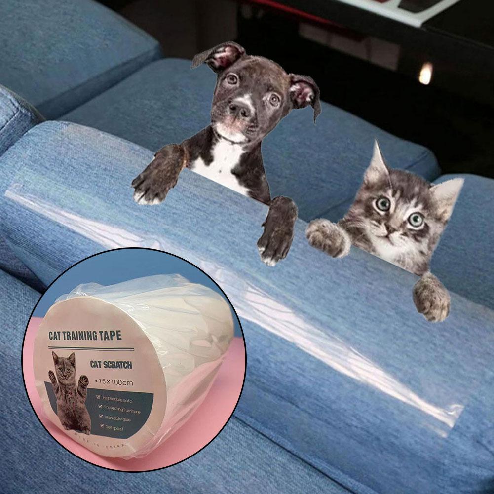 Furniture Guard Cat Scratch Protector Anti-Scratch Tape Roll Cat Scratch Prevention Clear Sticker For Sofa Pet Products