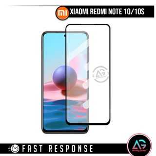 LAYAR Full Cover Tempered Glass Screen Protector For Xiaomi Redmi Note 10 10S