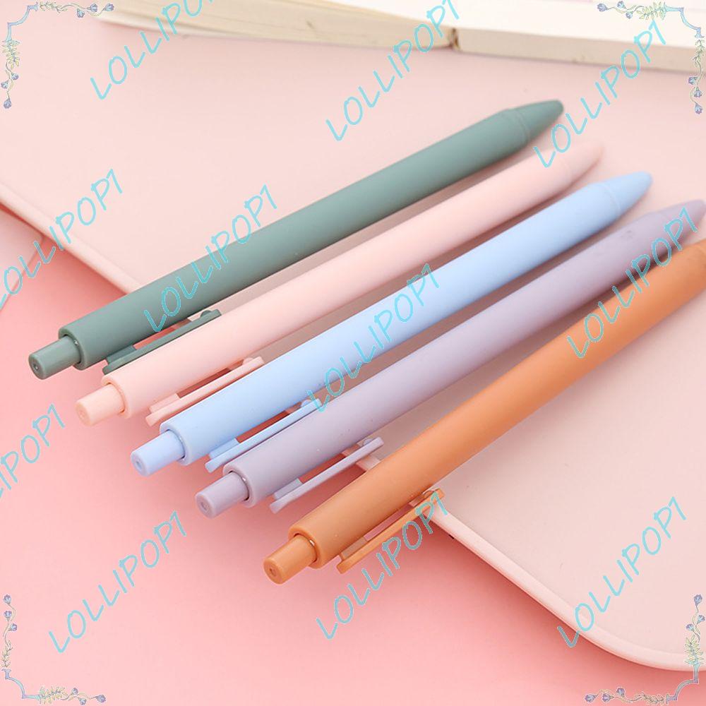 LOLLIPOP1 Manual Gel Pens Kawaii Writing Tools Press Pen Student Stationery   Fine Funny Pens Push Gel Pen|Pens | Shopee Singapore