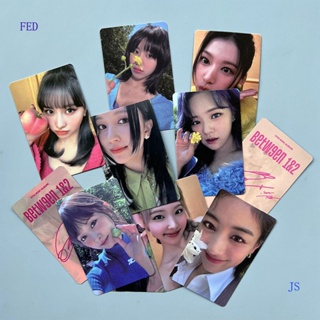 FED 9PCS/Set Kpop TWICE New Album Between 1&2 Photocard Lomo Card Collection HD Printed Photo Cards For Fans Collection Postcards