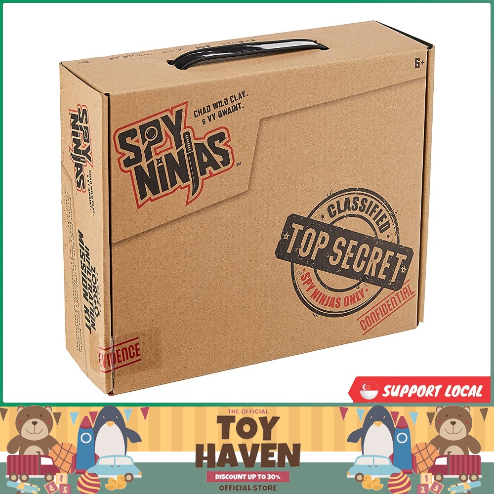 Sgstock Spy Ninjas 41172 Project Zorgo Infiltration Mission Kit From Vy Qwaint And Chad Wild 4646