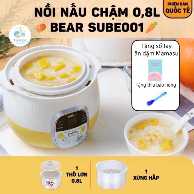 Nồi nấu chậm bear - hình ảnh sản phẩm shopee