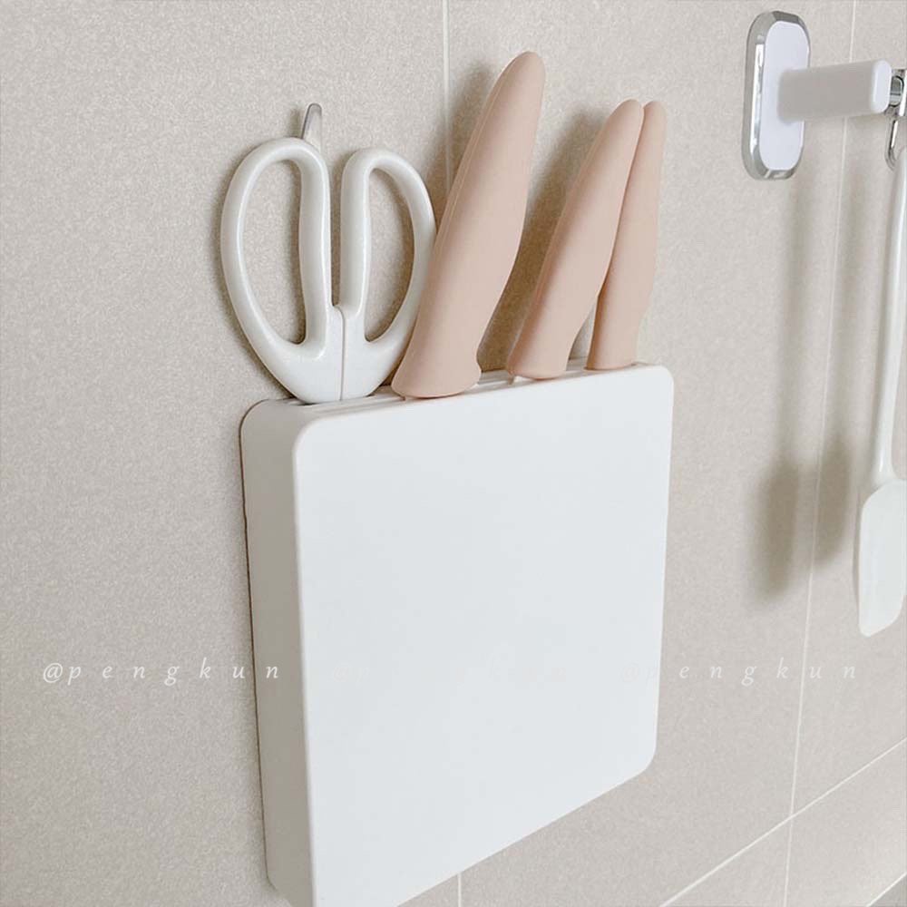 Japanese Knife Rack Wall Anti-Dust Wall-Mounted Cabinet Door ...