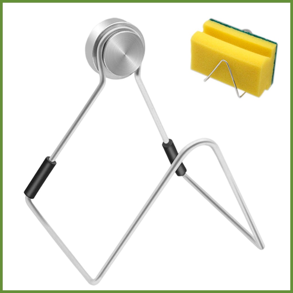 Sponge Holder for Kitchen Sink Stainless Steel Sink Sponge