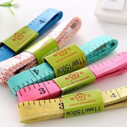 Thước dây dùng để đo eo đo chiều cao hỗ trợ may mặc tiện lợi và dễ sử dụng