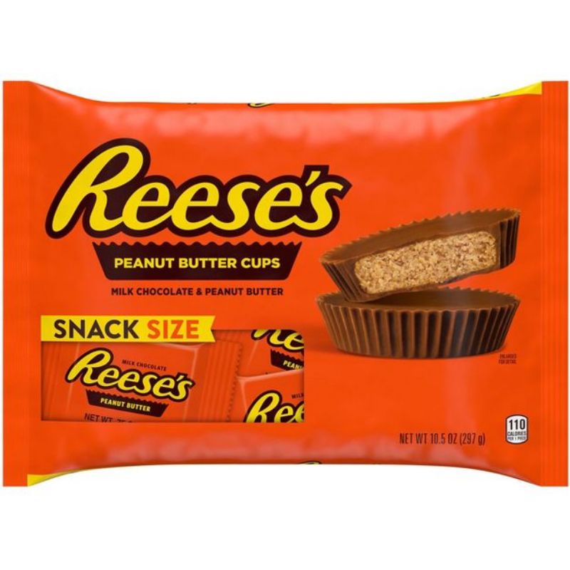 Reese's Peanut Butter Cups Milk Chocolate & Peanut Butter Snack Size