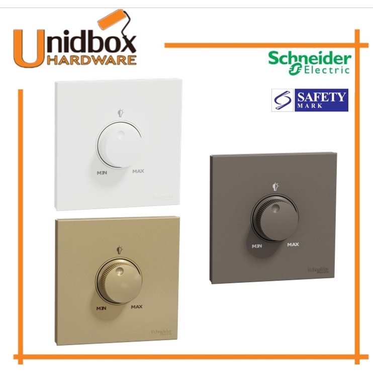 Schneider Electric AvatarOn C 240V 250W Universal DIMMER with switch