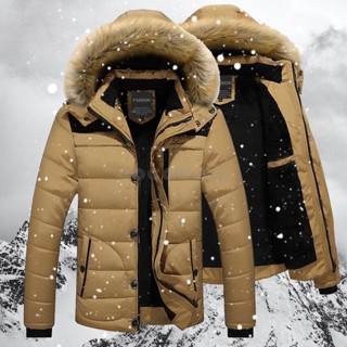 Mens hooded sale winter coats