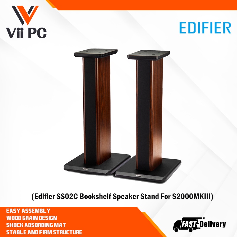 Edifier SS02C Bookshelf Speaker Stand For S2000MKIII Shopee Singapore