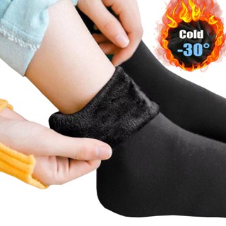 1 Pair Velvet Women Winter Warm Thicken Thermal Socks