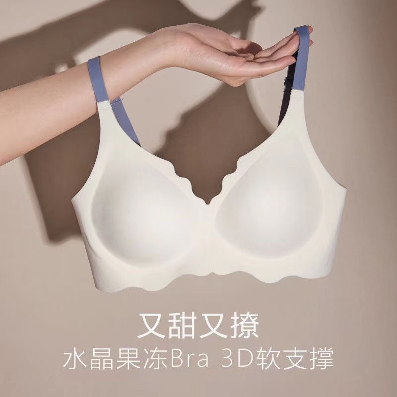 Women Sexy Bras Push Up 3/4 Cup Brasserie Female Letter Printing