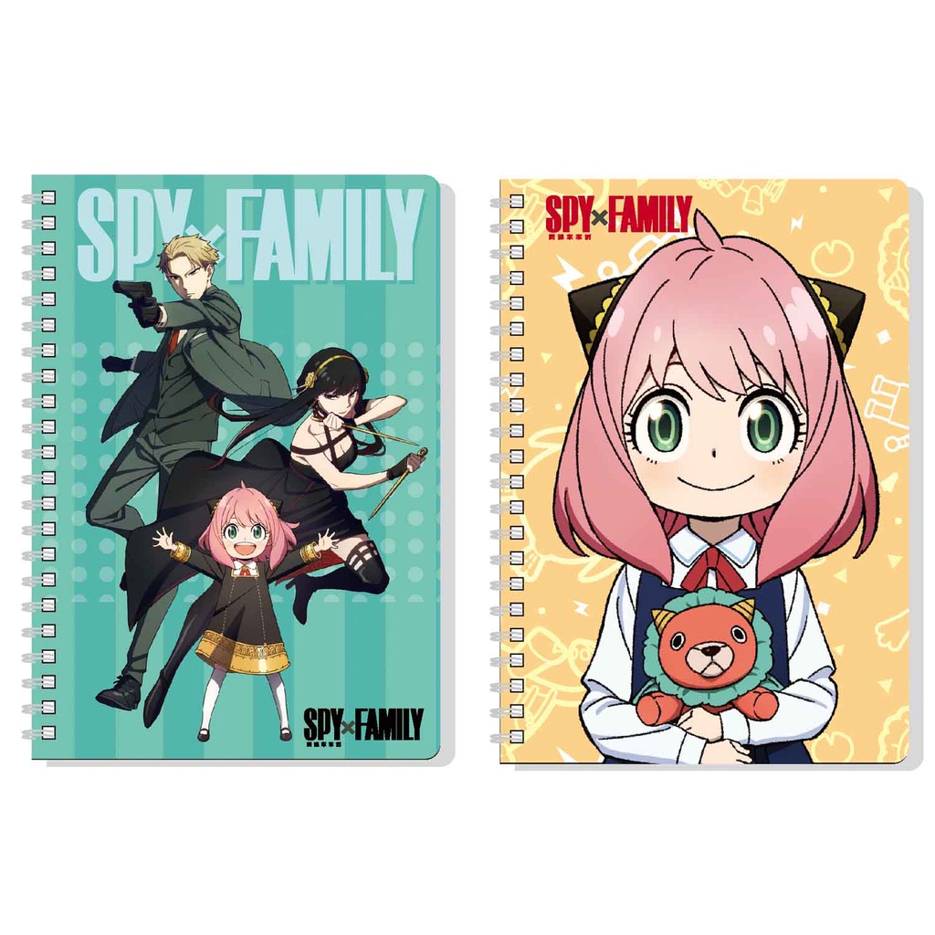 SPY X FAMILY House Wine 25K PP Coil Notebook [Jama] Meishih Ania Arnia ...