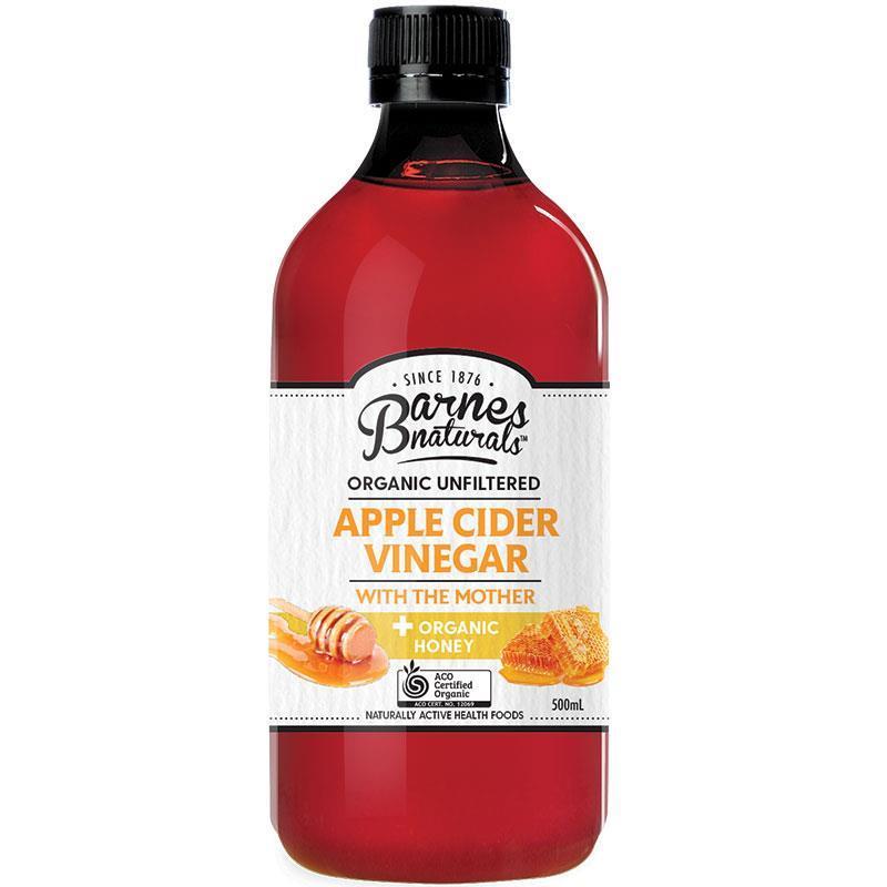 Barnes Naturals Organc Apple Cider Vinegar with the Mother and Honey