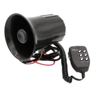 Motorcycle Speaker 12V Car Truck Warning Alarm 6 Sound Tone Vehicle Siren Fire Ambulance Horn Durabel Loudspeaker