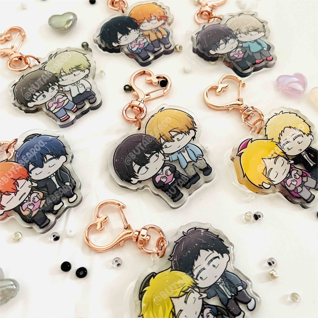 SMALL BL SERIES KEYCHAIN (Given, sasaki to miyano , candy paradox ...