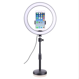 = Mobile Phone Live Broadcast Stand Fill Light Influencer Beauty Photography Handy Tool Desktop Photo Anchor Selfi