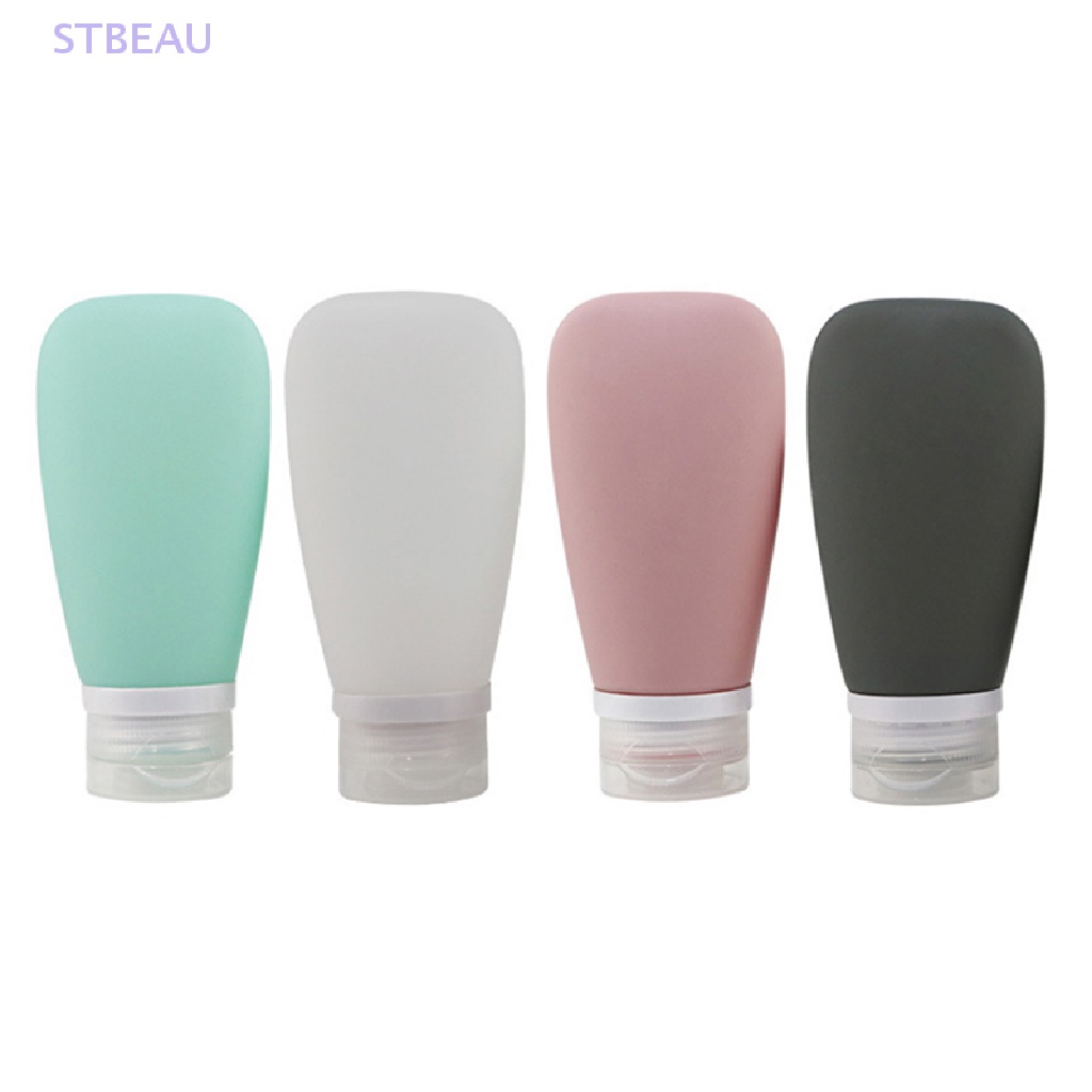 [cxSTBEAU] Shampoo Cream Dispenser Portable Travel Silicone Sub Bottling Sample Container MME