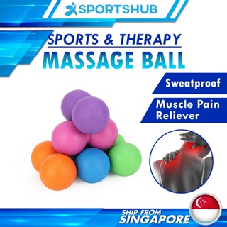 Lacrosse Massage Ball Therapy Solid Peanut Ball For Sports Muscle Pain Reliever
