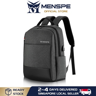 MENSPE Backpack Laptop for Men Business Travel Bag Large Capacity Waterproof Computer Bag Man Casual Shoulder Bag Multi-Functional Anti Theft Back Pack School Bag College Backpack for Male