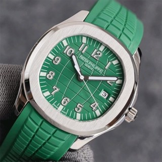 【Free Box】PATEK_Philippe High quality Fashion Unisex Silicone Strap Sports Men's Ladies Simple Quartz Watch Ladies Wanita Jam Tangan #7