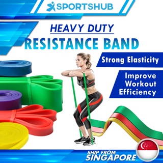 Heavy Duty Resistance Band Stretch Band Pull Up Band Strong Elastic Latex Yoga Pilates Workout Training Support
