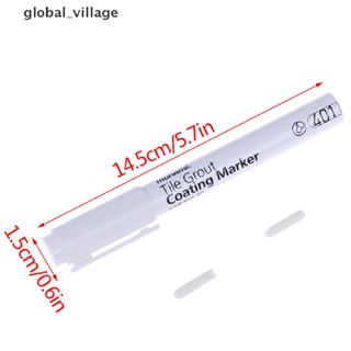 [global_village] Tile Repair Pen Wall-Gap Refill Grout Refresher Marker Bathroom Kitchen Cleaner [SG] #8