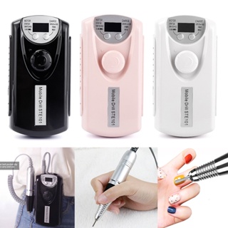 Image of thu nhỏ 30000RPM Electric Nail Drill Machine Portable Rechargeable Pro Electric Manicure Nail File Pro Pedicure Nail Cutter With Display #0