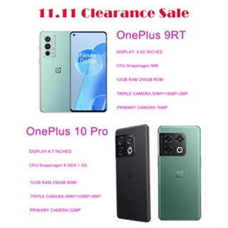 11.11 OnePlus 10 Pro 5G Mobile Snapdragon 8 Gen1 120Hz Flash 6.7 inches 2K+ LTPO 2.0 120Hz 5000 mAh 50MP Fast cha