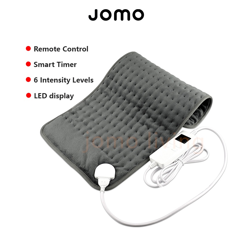 Electric Heating Pad Back Neck Massager Menstrual Pain Relief Warm Pad ...