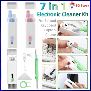 7 in 1 Electronic Cleaner kit Laptop Screen Keyboard Earbud Cleaning Pen Brush Tools for Airpods pro /Phone /Tablet
