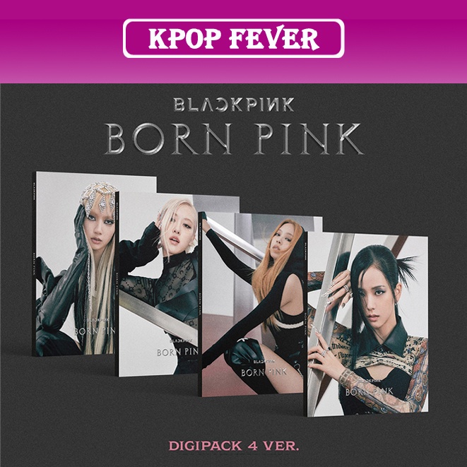 BLACKPINK - BORN PINK [DIGIPACK Ver.] (2nd Album) | Shopee Singapore