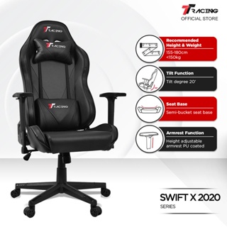 (Official Store) TTRacing Swift X 2020 Gaming Chair Office Chair - 2 Years Official Warranty